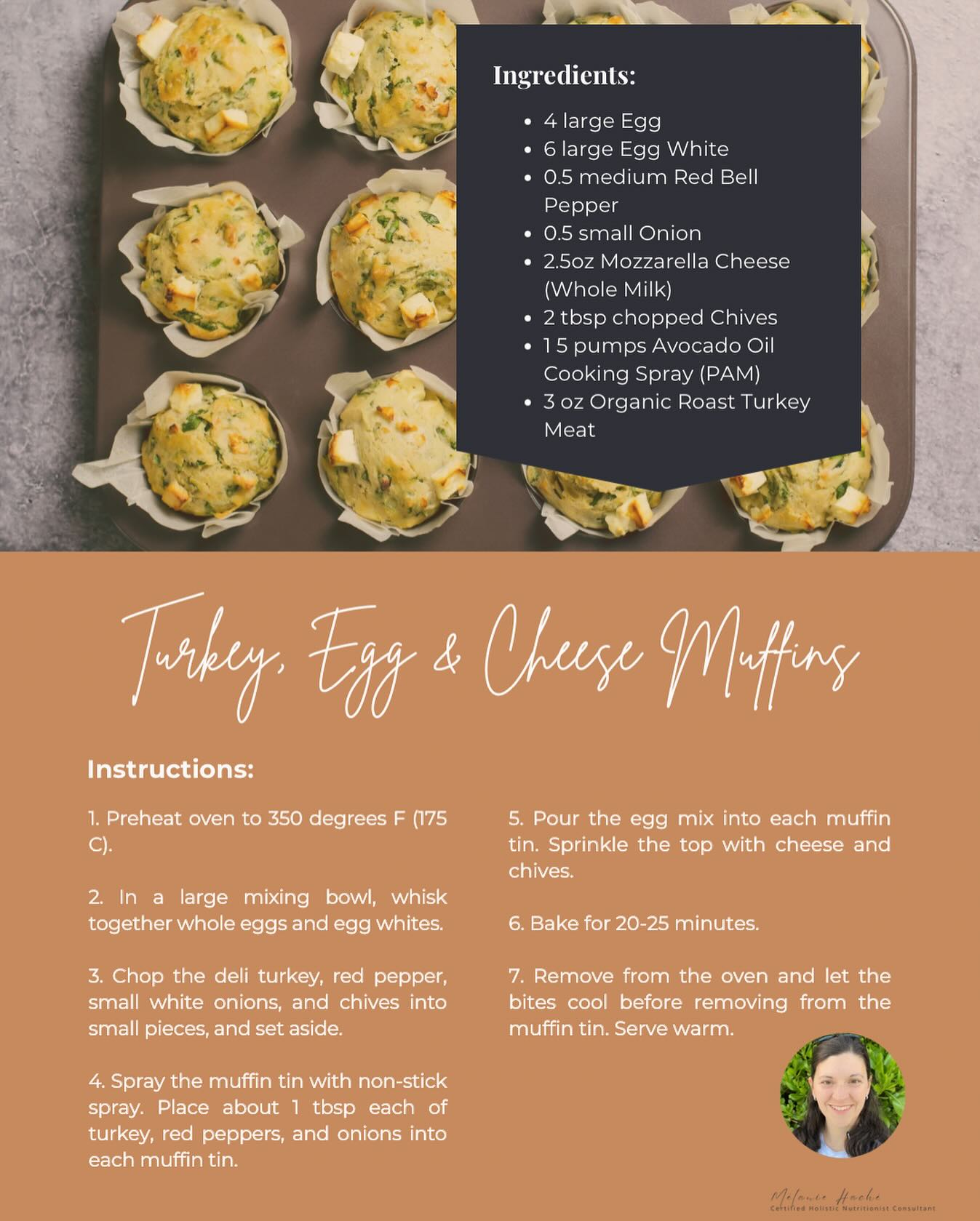🥚🧀 Fuel your morning with PROTEIN POWER! 💪

Whether you’re juggling kids, clients, or cravings—these **Turkey, Egg & Cheese Muffins** are your new go-to for busy mornings or post-workout recovery.

✨ Loaded with clean protein, colorful veggies, and healthy fats
✨ Great for meal prep—make a batch, grab & go!
✨ Low-carb, high-energy, and oh-so-satisfying

💡 Pro Tip: Pair a couple muffins with a side of greens or fruit for a balanced, blood sugar–friendly breakfast!

➡️ Save this for your next prep day & tag me if you try it!
\#ProteinBreakfast #MealPrepMagic #HealthyMoms #HormoneBalance #BloodSugarSupport #WellnessReclaimed #MetabolicBalance